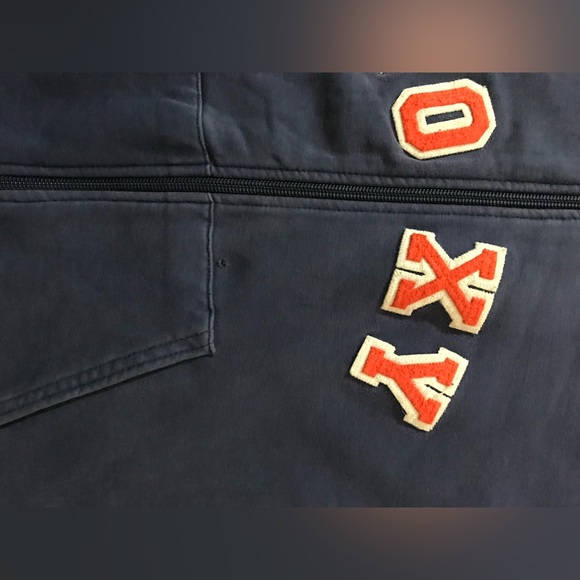 Vintage Roxy blue, light, zip-up sweatshirt - Picture 3 of 4